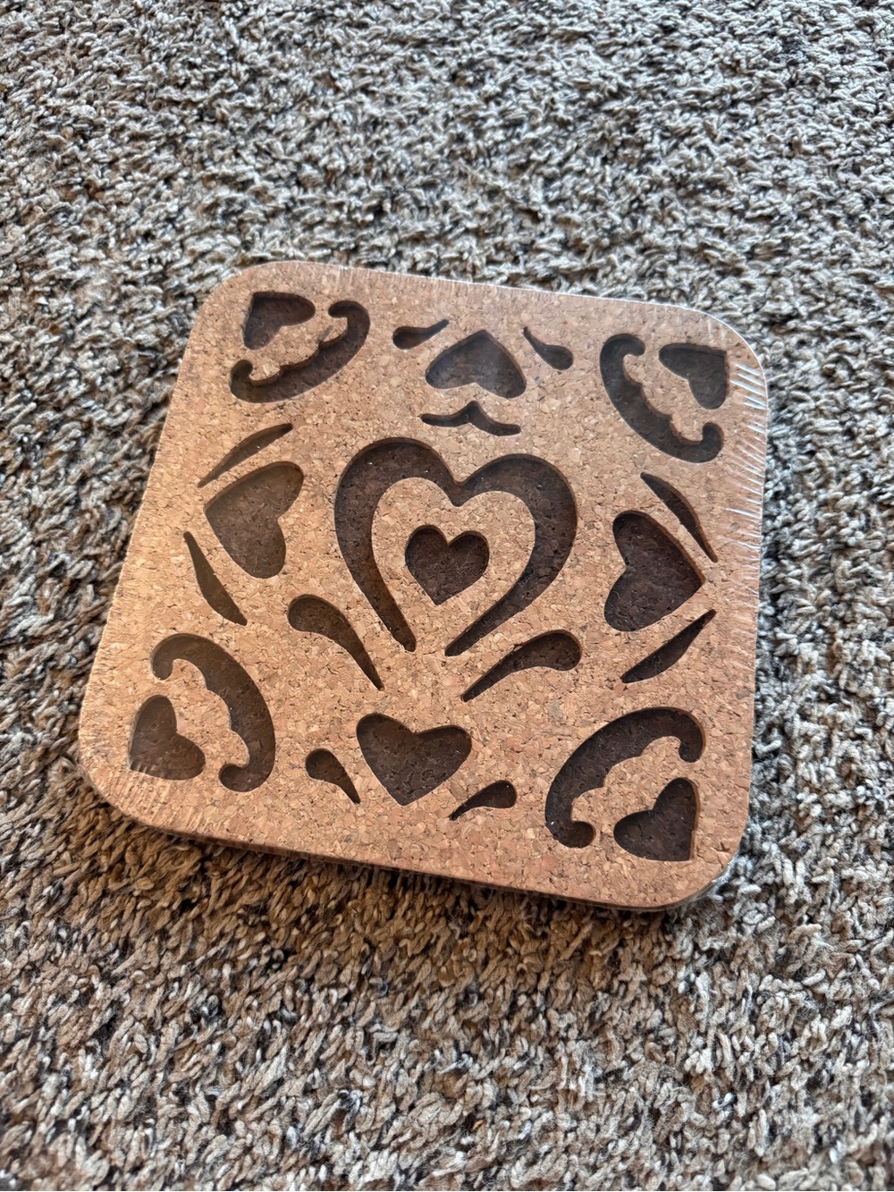 Pampered Chef 2947 Cork Trivet Round Up From the Heart New Sealed